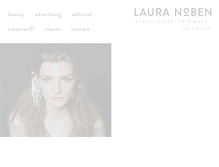 Tablet Screenshot of lauranoben.com